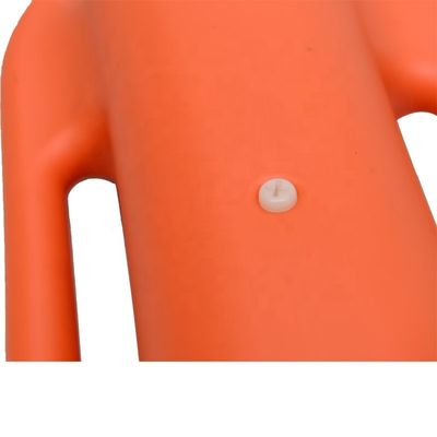 สีส้ม HDPE แลนด์กวาร์ดช่วยชีวิต สามารถเชื่อถือได้น้ํา แลนด์กวาร์ดช่วยชีวิตลอย