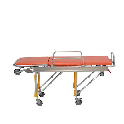 เครื่องยกรถบรรทุกอัมบูลันซ์ที่พับได้ทนทาน เครื่องยกรถพับได้สองครั้ง