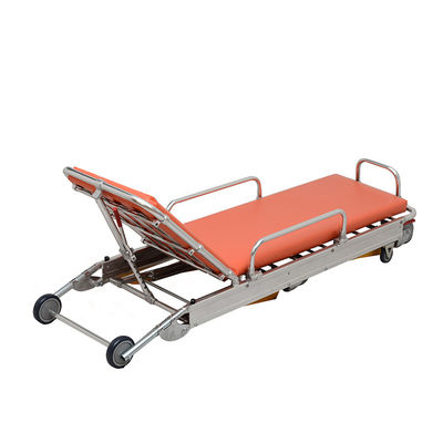 เครื่องยกรถบรรทุกอัมบูลันซ์ที่พับได้ทนทาน เครื่องยกรถพับได้สองครั้ง
