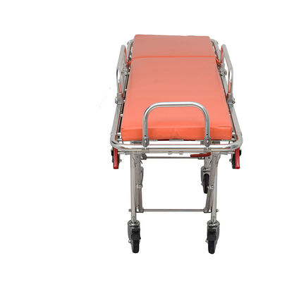 เครื่องยกรถบรรทุกอัมบูลันซ์ที่พับได้ทนทาน เครื่องยกรถพับได้สองครั้ง