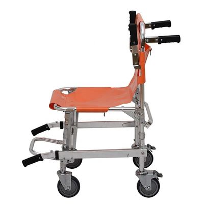 โต๊ะบันได Foldaway โต๊ะเตียงโอนผู้ป่วย สังกัดอลูมิเนียม