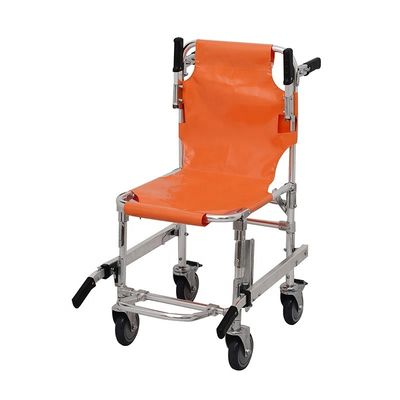 โต๊ะบันได Foldaway โต๊ะเตียงโอนผู้ป่วย สังกัดอลูมิเนียม