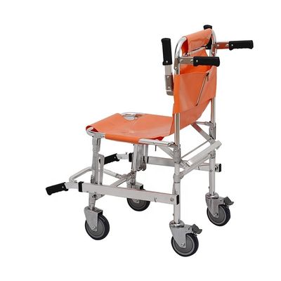 โต๊ะบันได Foldaway โต๊ะเตียงโอนผู้ป่วย สังกัดอลูมิเนียม
