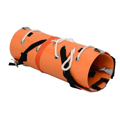 OEM สีส้มผสมพลาสติก Roll Up Emergency Rescue เปลหาม สําหรับสภาพไฟ