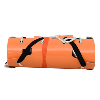 OEM สีส้มผสมพลาสติก Roll Up Emergency Rescue เปลหาม สําหรับสภาพไฟ