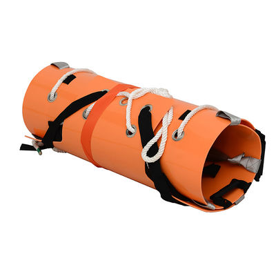 OEM สีส้มผสมพลาสติก Roll Up Emergency Rescue เปลหาม สําหรับสภาพไฟ